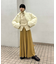 セミフレアベロアスカート
