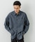 『別注』LE VETEMENT ATLANTIQUE×UR　シャンブレーシャツ