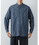 『別注』LE VETEMENT ATLANTIQUE×UR　シャンブレーシャツ