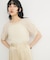 シャーリングシアートップス