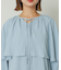 フリルケープブラウス