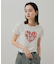 クロップドグラフィックTシャツ(半袖)
