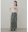 クロップドグラフィックTシャツ(半袖)
