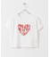 クロップドグラフィックTシャツ(半袖)
