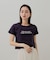 クロップドグラフィックTシャツ(半袖)