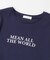 クロップドグラフィックTシャツ(半袖)