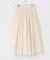 オーガンジープリーツスカート