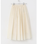 オーガンジープリーツスカート