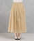 オーガンジープリーツスカート