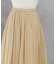 オーガンジープリーツスカート