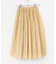 オーガンジープリーツスカート