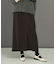 ウール混ブークレストレートスカート