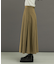 タフタロングフレアスカート