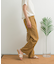リネン混イージーパンツ