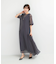 ELENDEEK　SHEER LAYERED CUT ONE-PIECE