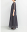 ELENDEEK　SHEER LAYERED CUT ONE-PIECE