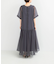 ELENDEEK　SHEER LAYERED CUT ONE-PIECE