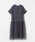 ELENDEEK　SHEER LAYERED CUT ONE-PIECE