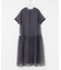 ELENDEEK　SHEER LAYERED CUT ONE-PIECE