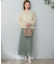 ウォッシャブルビルドネックホールニット