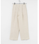『3サイズ展開』new basic　リネンハイウエストパンツ