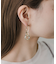 ニュアンスメタルデザインピアス