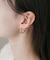 メタルニュアンスワンタッチピアス
