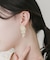 ビーズシャワーピアス