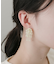 ビーズシャワーピアス