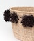 Indego Africa　Black Pom Basket