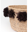 Indego Africa　Black Pom Basket
