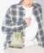 フェイクレザー2WAYキンチャクバッグ