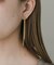 チェーンロングピアス