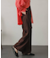 センタープレススラックスパンツ