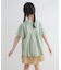 ハシゴレースシャーリングブラウス(KIDS)