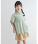 ハシゴレースシャーリングブラウス(KIDS)