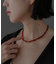 SMELLY so’　carnelian necklace