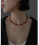 SMELLY so’　carnelian necklace