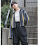 フロントZIPストライプカーディガン