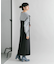 『2サイズ展開』BACKクロスジャンパースカート