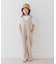 『親子リンク』リネンレーヨンドットオールインワン(KIDS)
