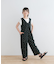『親子リンク』リネンレーヨンドットオールインワン(KIDS)