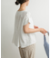 リネンバックタックブラウス