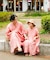 『親子リンク』リネンギャザーワンピース(KIDS)