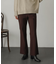 ストレッチセミフレアパンツ