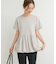 ペプラムバルーンTシャツ