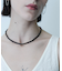 SMELLY so’　onyx mantel necklace