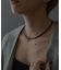 SMELLY so’　onyx mantel necklace