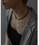 SMELLY so’　onyx mantel necklace