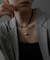 SMELLY so’　onyx mantel necklace